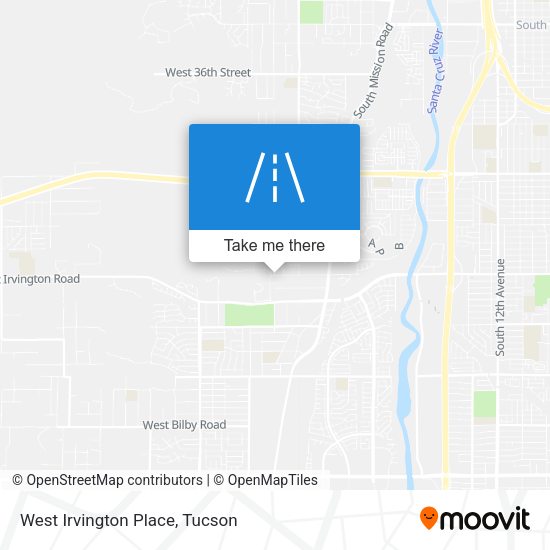 Mapa de West Irvington Place