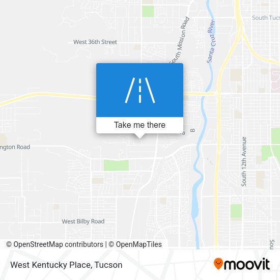 Mapa de West Kentucky Place