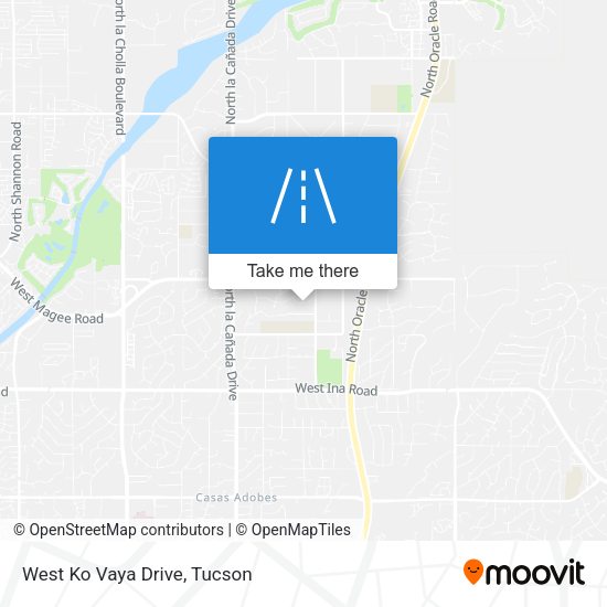 Mapa de West Ko Vaya Drive