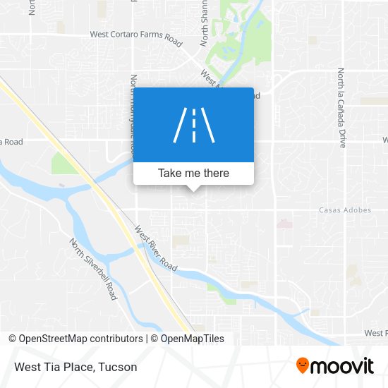 Mapa de West Tia Place