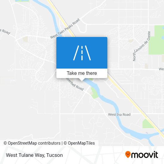 Mapa de West Tulane Way