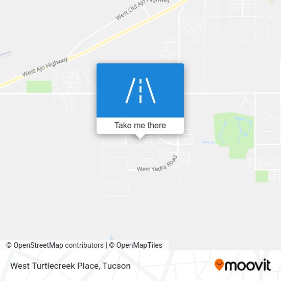 Mapa de West Turtlecreek Place