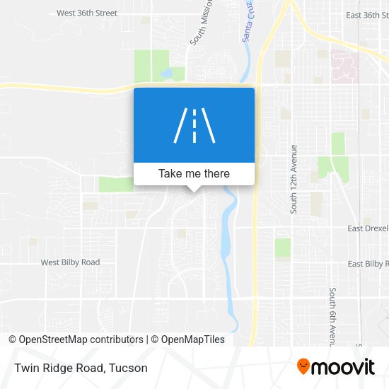 Mapa de Twin Ridge Road