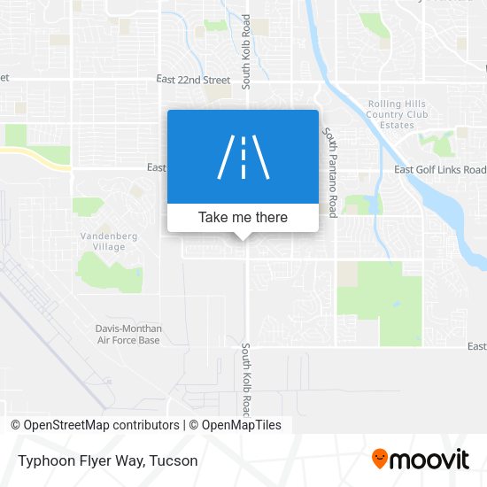 Mapa de Typhoon Flyer Way