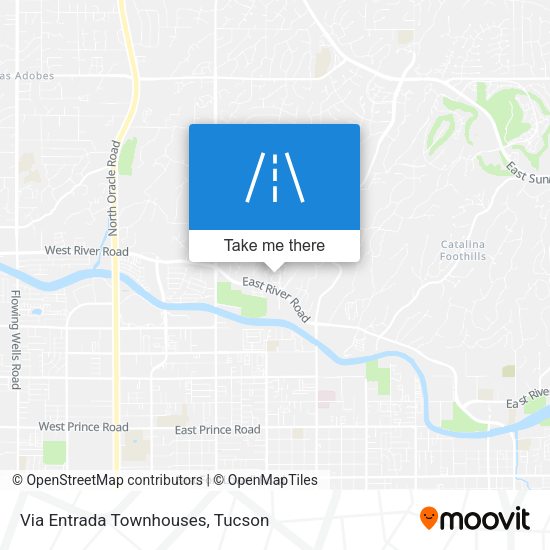 Mapa de Via Entrada Townhouses