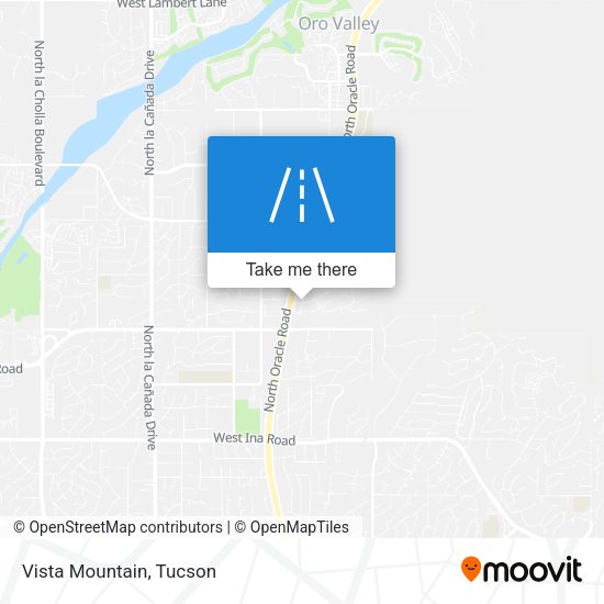 Mapa de Vista Mountain