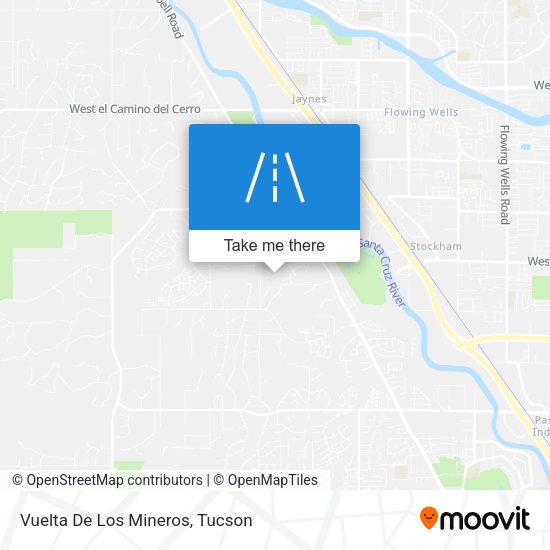 Mapa de Vuelta De Los Mineros