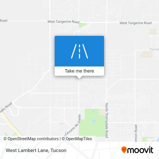Mapa de West Lambert Lane