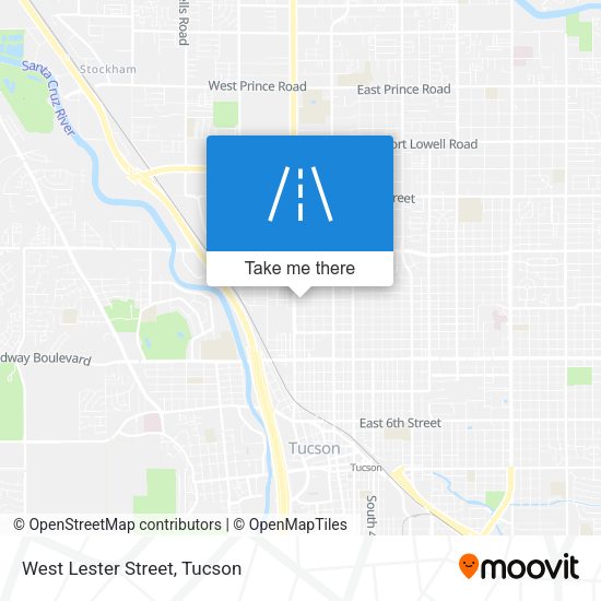 Mapa de West Lester Street