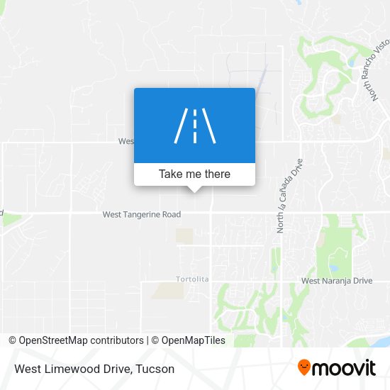 Mapa de West Limewood Drive