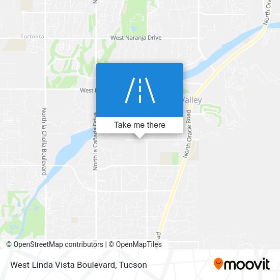 Mapa de West Linda Vista Boulevard