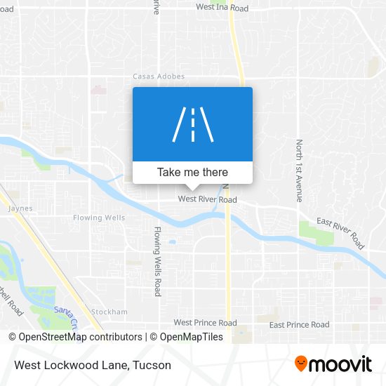 West Lockwood Lane map