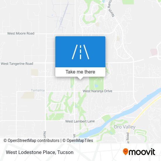 West Lodestone Place map