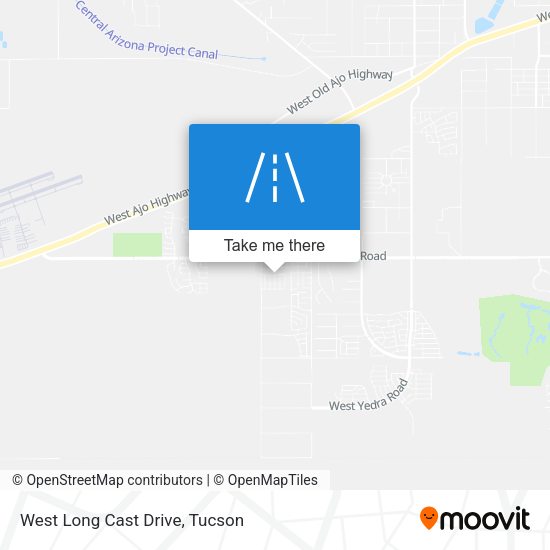 West Long Cast Drive map