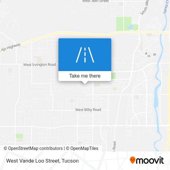 West Vande Loo Street map