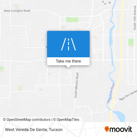 Mapa de West Vereda De Gente
