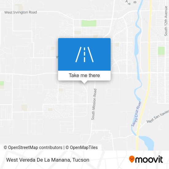 Mapa de West Vereda De La Manana