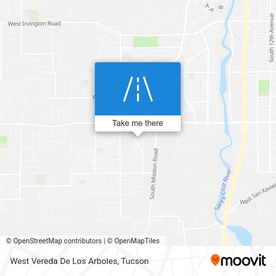 Mapa de West Vereda De Los Arboles