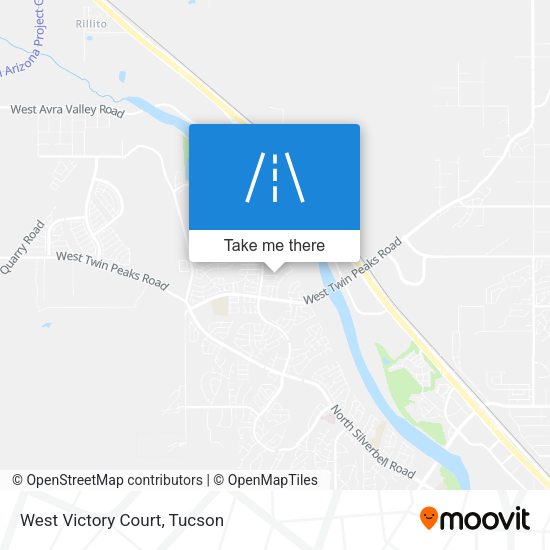 West Victory Court map