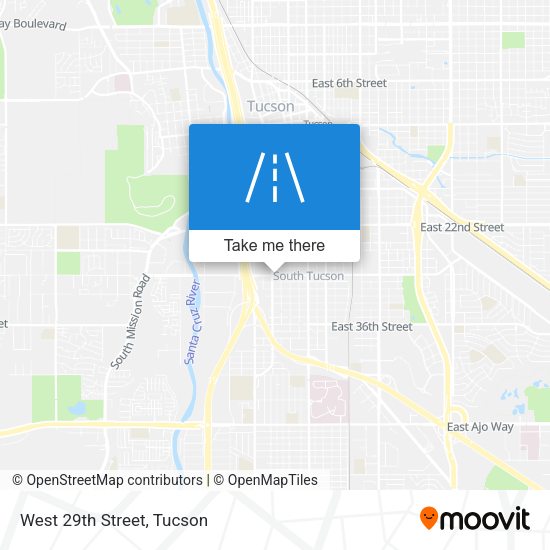 Mapa de West 29th Street