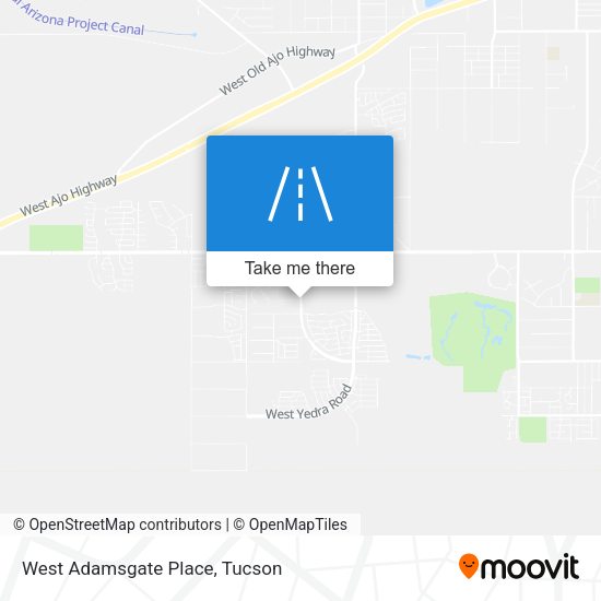 West Adamsgate Place map