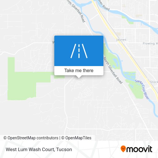 West Lum Wash Court map