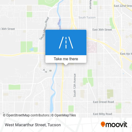 West Macarthur Street map