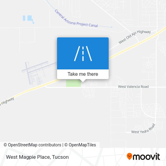 Mapa de West Magpie Place