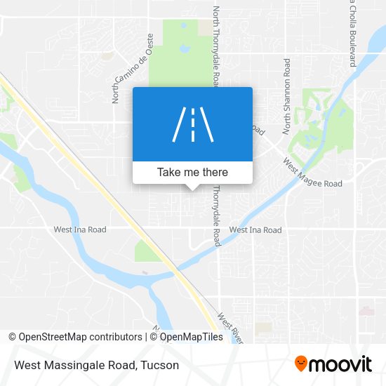 Mapa de West Massingale Road
