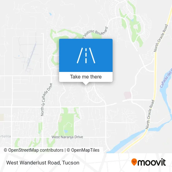 West Wanderlust Road map