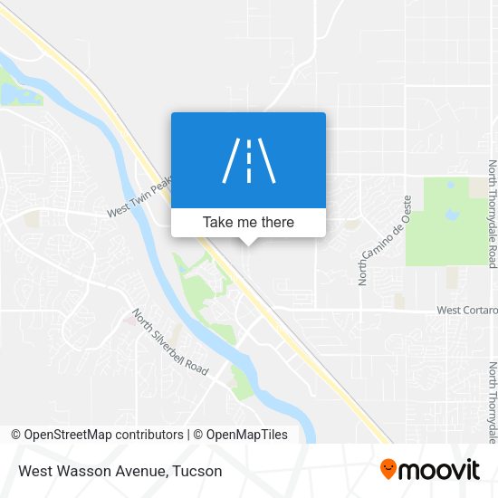Mapa de West Wasson Avenue