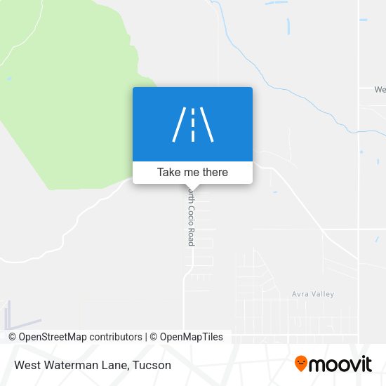 Mapa de West Waterman Lane