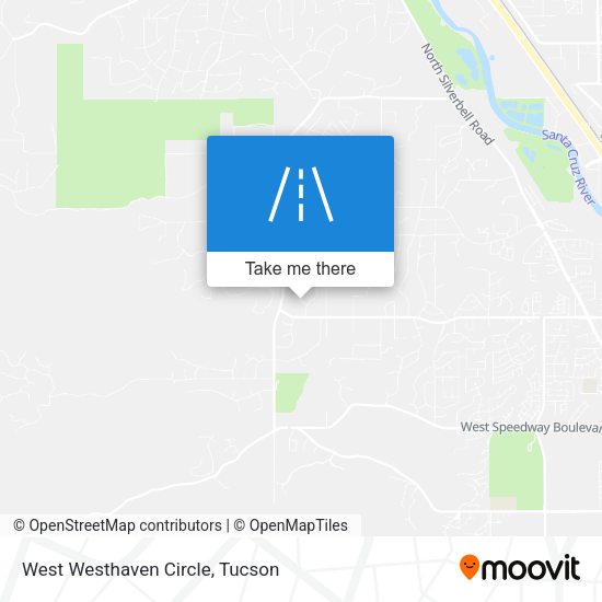 West Westhaven Circle map