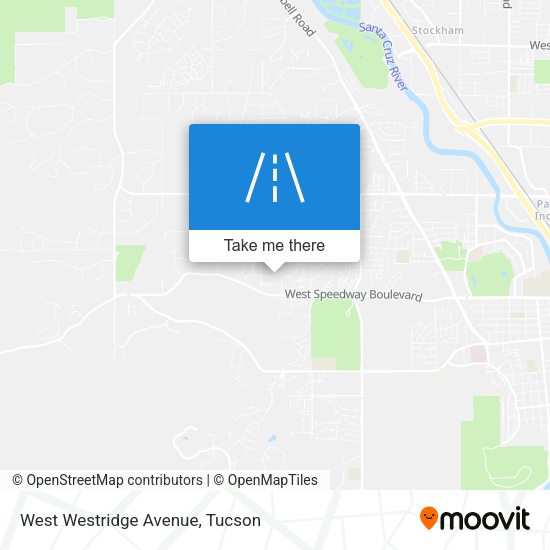 Mapa de West Westridge Avenue