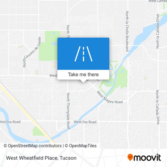 Mapa de West Wheatfield Place