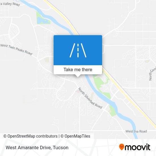 Mapa de West Amarante Drive