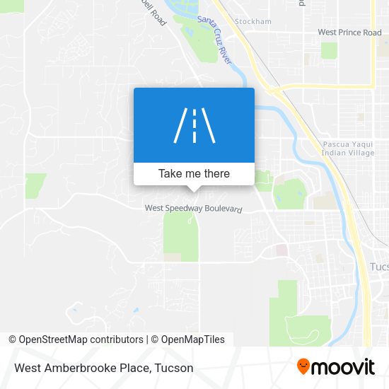 Mapa de West Amberbrooke Place