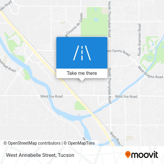 Mapa de West Annabelle Street