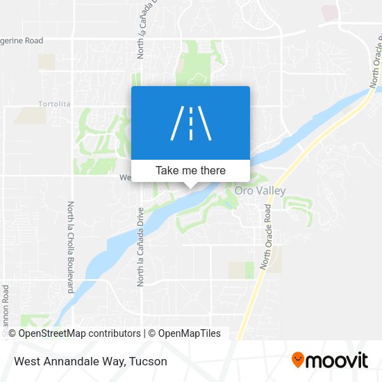 Mapa de West Annandale Way