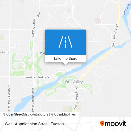 West Appalachian Street map