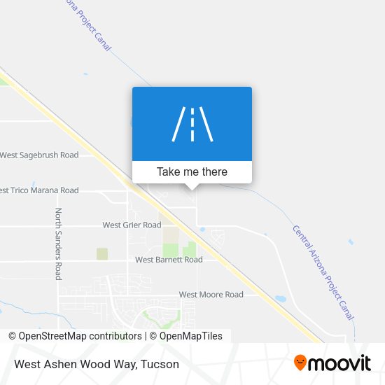 Mapa de West Ashen Wood Way
