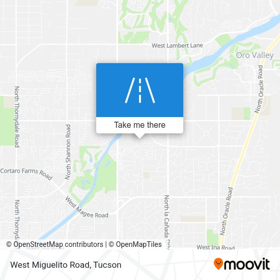 Mapa de West Miguelito Road