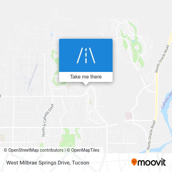 West Milbrae Springs Drive map
