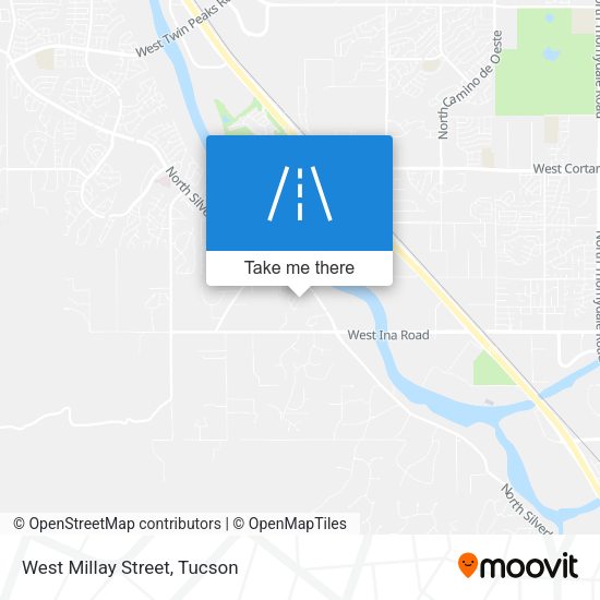 West Millay Street map