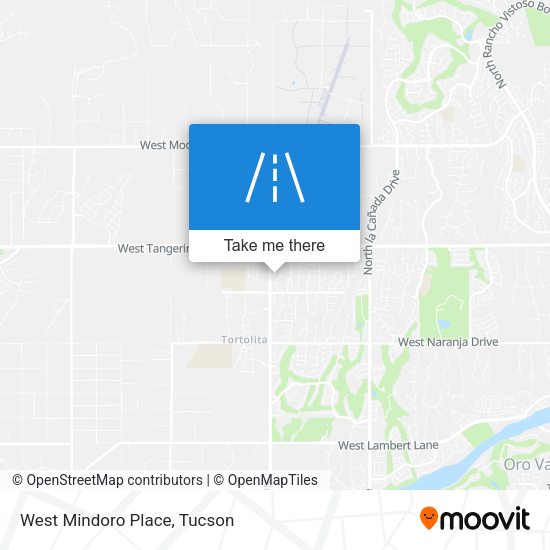 Mapa de West Mindoro Place