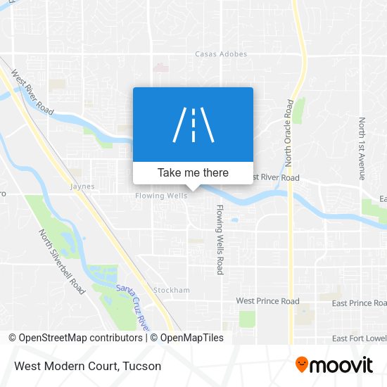 Mapa de West Modern Court