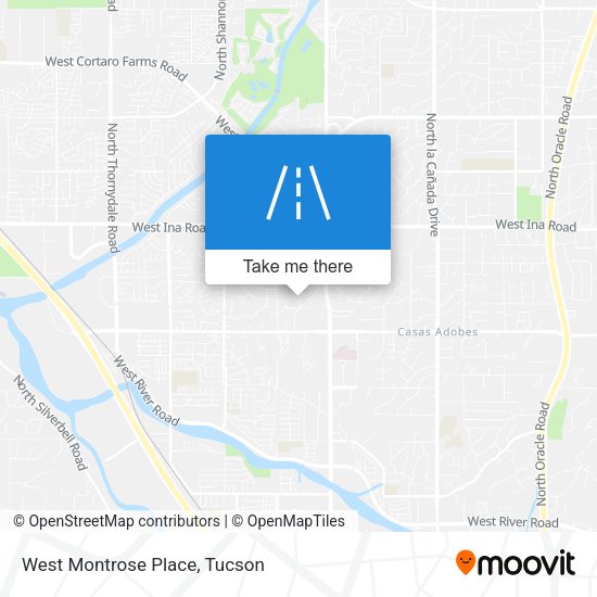 Mapa de West Montrose Place