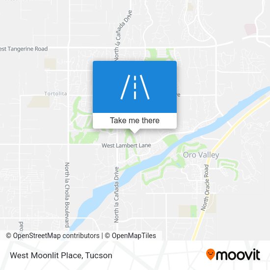 West Moonlit Place map