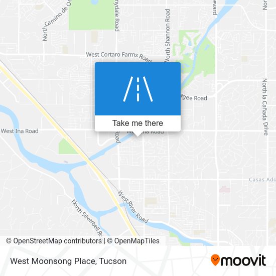 Mapa de West Moonsong Place