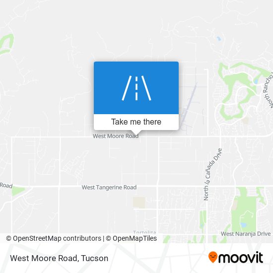 Mapa de West Moore Road